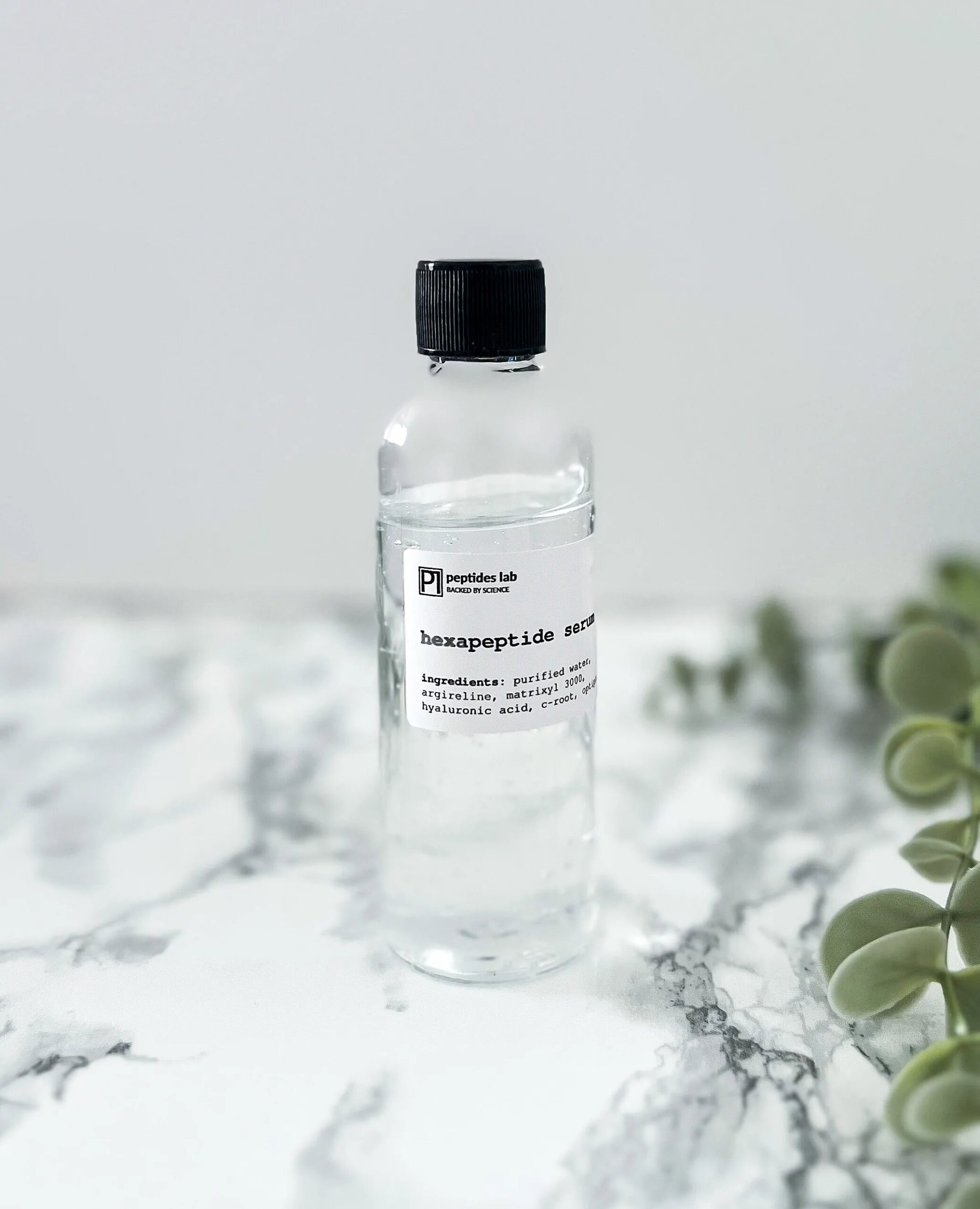 Hexapeptide peptide serum
