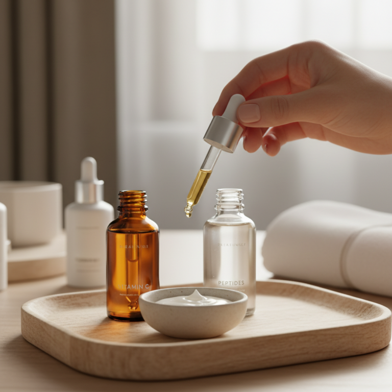 Vitamin C and Peptides: Stack Antioxidants for Anti-Aging